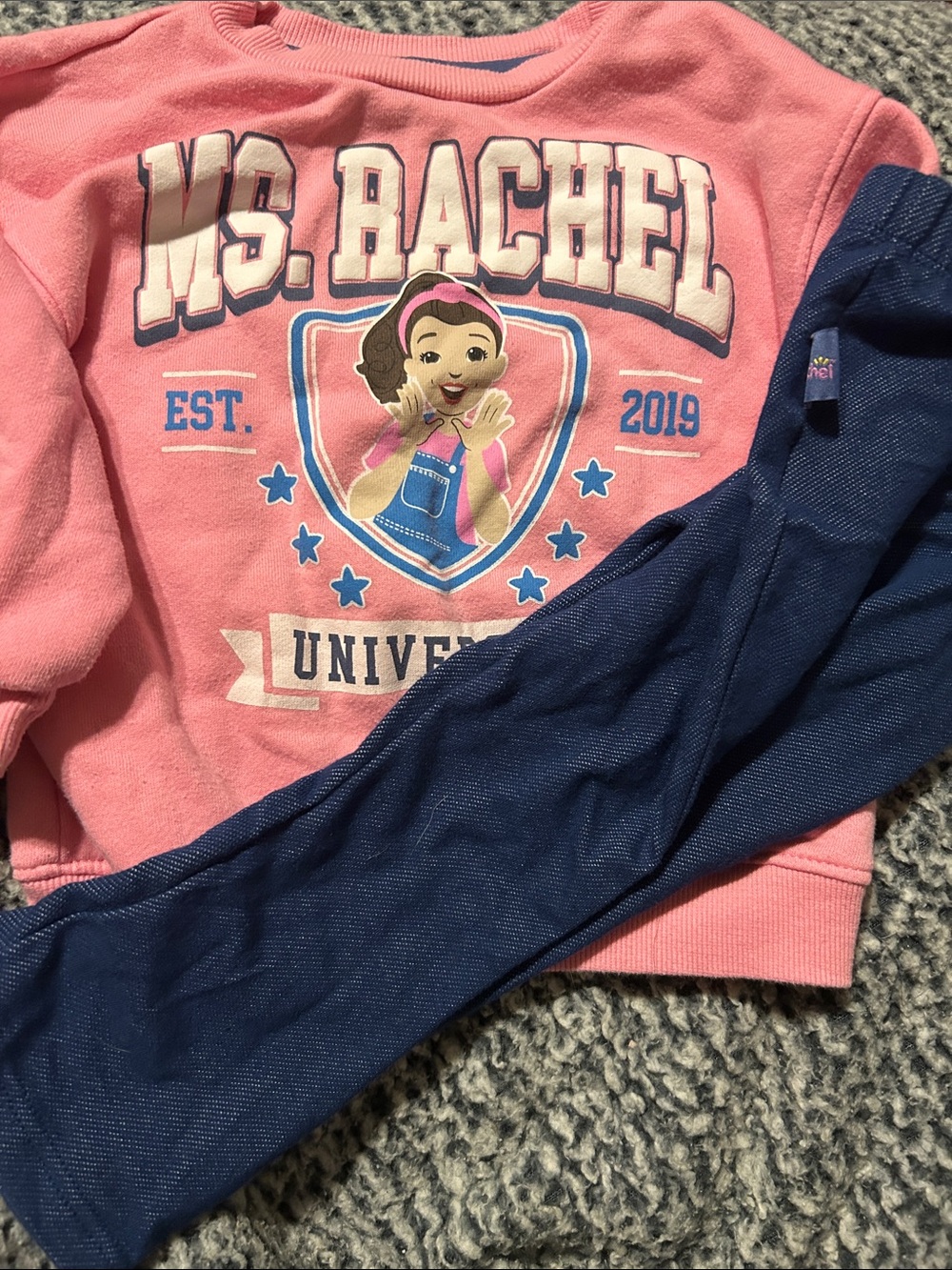 Miss RachealGirls Navy Blue Bottoms - Comfortable Everyday Pants